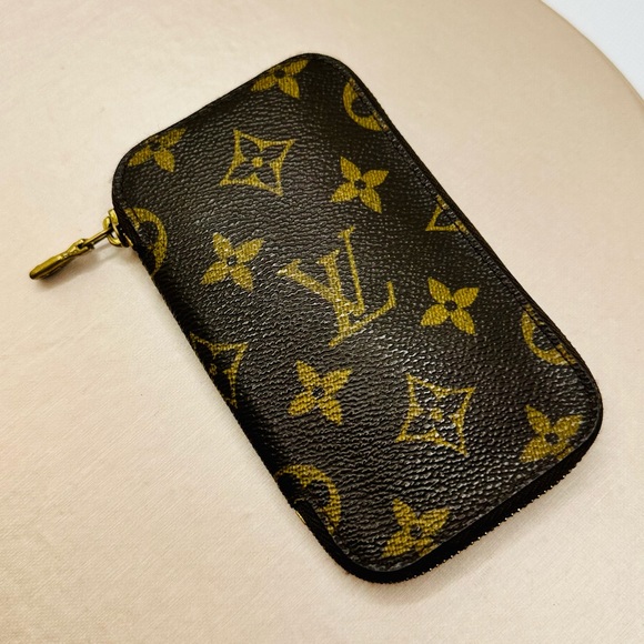 EUC Vintage Louis Vuitton Monogram Canvas Zip Around Multicles Key Holder - Picture 3 of 15